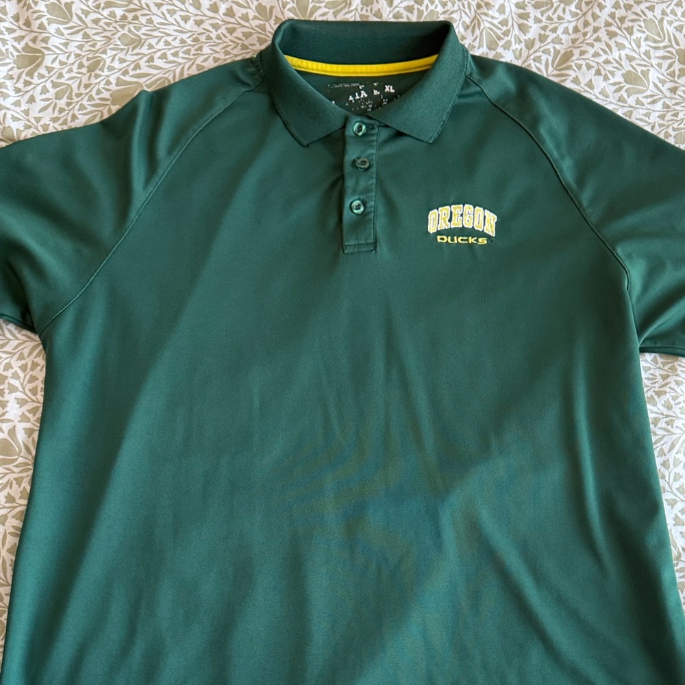 Oregon Ducks Green Polo Shirt
